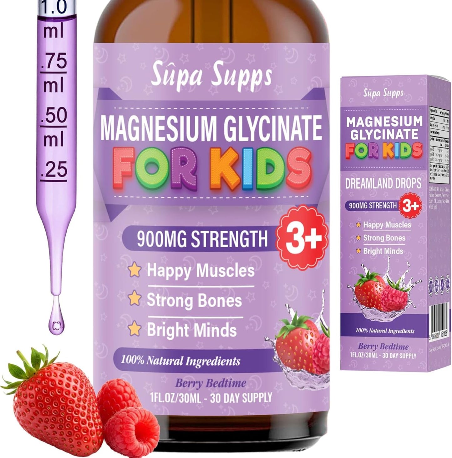 Kids Magnesium Glycinate Liquid Drops