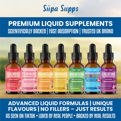 Magnesium Glycinate for Kids 30ml – Berry Calm Flavour | Gentle Liquid Formula to Support Rest and Relaxation | Easy-to-Use Dropper | Magnesium Sleep Drops | Supplement for Kids Sleep- Baby & Toddlers