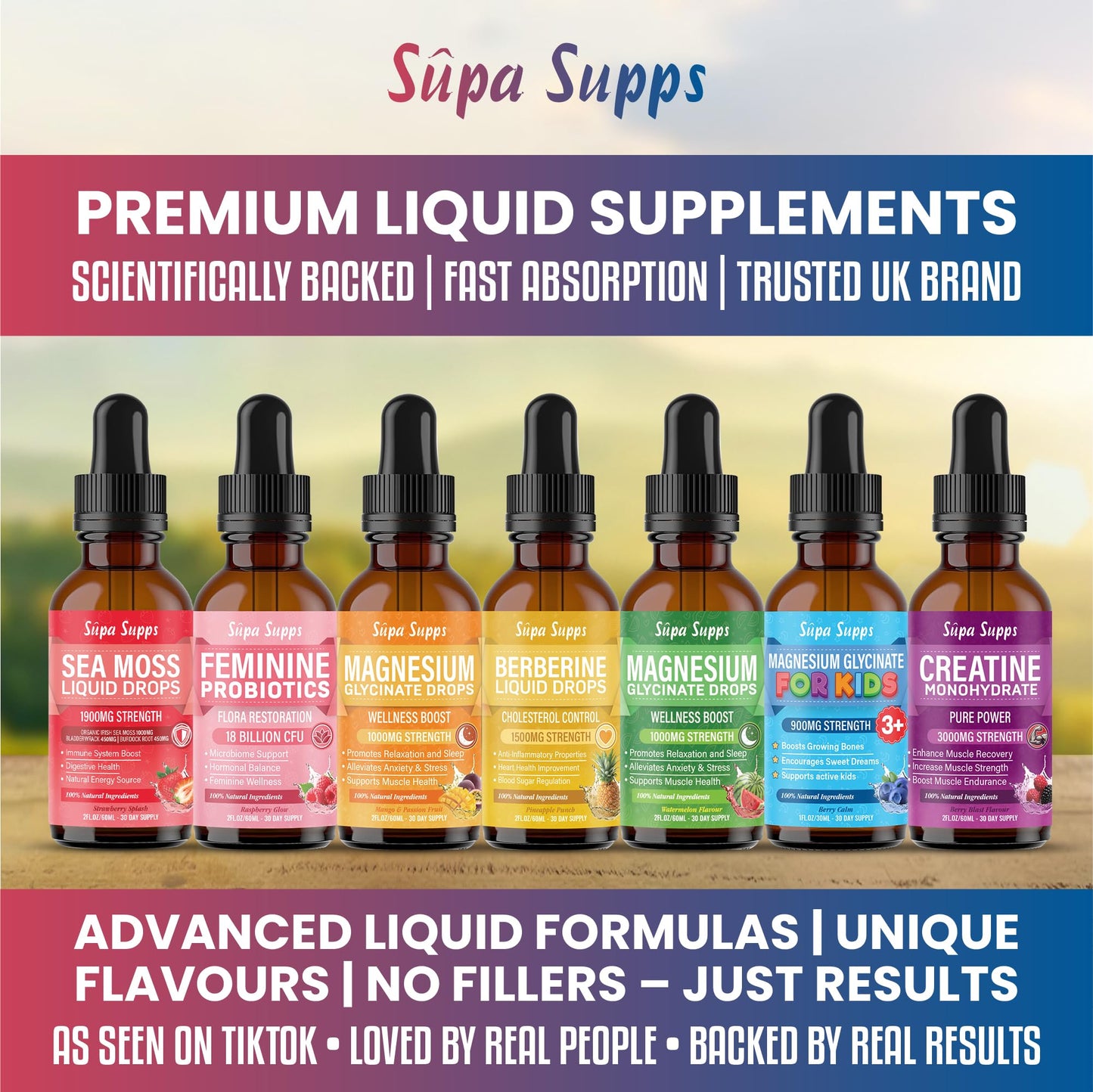 Magnesium Glycinate for Kids 30ml - Pack of 2 | Gentle Liquid Formula to Support Rest and Relaxation | Easy-to-Use Dropper | Magnesium Sleep Drops | Supplement for Kids Sleep- Baby & Toddlers