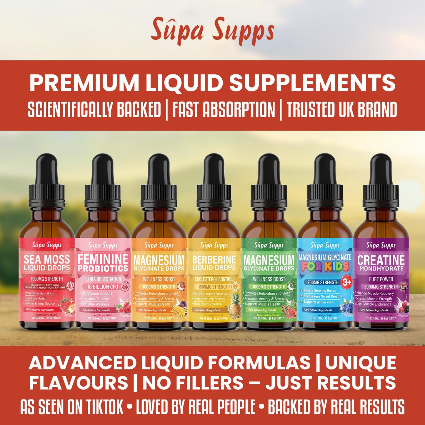Maca Root & Magnesium Glycinate 60ml - Liquid Drops for Sleep, Energy & Hormone Balance - 2000mg Maca, 1000mg Magnesium per 2ml