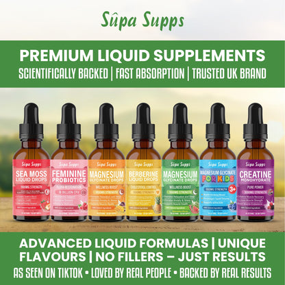 Perimenopause Liquid 60ml - Pear & Chamomile Flavour, Menopause Supplements with Red Clover & B Vitamins - Supports Hormonal Balance & Mood - Perimenopause Supplements, Pre Menopause Health Supplement